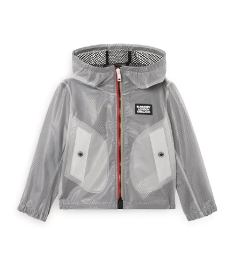 Burberry kids rain jacket